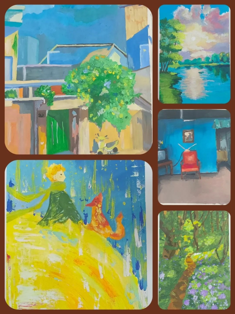 23中职广告班《设计色彩》课程作业展